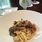 THE SODOH HIGASHIYAMA KYOTO - 鶏と王様しいたけのカチャトーラ　タリアテッレ