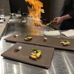 八重洲 steak & seafood 鉄板焼き 一心 - 