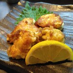 Hotaru - Cod milt with ponzu sauce　タラの白子ポン酢　990円　(立ち呑み　ほたる　2023.11.24)