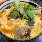 スタミナ苑 - 半カルビクッパ