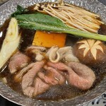 日本料理 紅屋 - 『宴会コース』の山形牛すきやき
