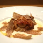 フィエルテ - 北海道産 根セロリ/白子/伊産 白トリュフアップ