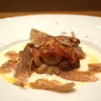 フィエルテ - 北海道産 根セロリ/白子/伊産 白トリュフアップ