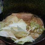 拉麺 阿吽 - 豚骨醤油拉麺780円