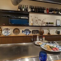 神戸ステーキ きづな - シェフが目の前で焼いてくれるカウンターを希望