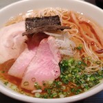 225451260 - 煮干蕎麦(醤油・細麺)チャーシュー(バラ・低温調理)