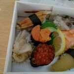 Fukusushi - ●土産。上にぎり2350+大阪寿司1100=2,450円 