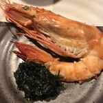 鴨出汁中華蕎麦 麺屋yoshiki - 海老と鴨の中華蕎麦