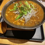 釜揚げうどん 鈴庵 - スパイシーカレーうどん大盛1150円