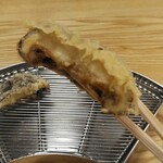 てんぷらと和食 山の上 - 椎茸のエキスが溢れる