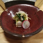 てんぷらと和食 山の上 - 先出し