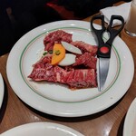 焼肉 鶯谷園 - 厚切りハラミ(2人前)