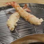 てんぷらと和食 山の上 - 海老