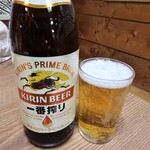 とんかつ喜多八 - ビール