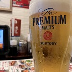 Men Chanko Tei - 30%増量ビールセット
                        ・サントリープレミアムモルツ
                        ・焼餃子5個