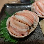 Fukusushi - ●夕食 単品。生B 500X2+冷酒立山850+背子ｶﾆ(香箱ｶﾆ)2000X5+刺し(鮑ｱﾜﾋﾞ1490X2+ふぐ1600)+ﾊﾞｸﾀﾞﾝ590=15,630円