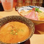 自家製麺 MENSHO TOKYO - ラム醤油つけめん