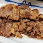 松屋 - 牛豆腐キムチチゲカルビ焼肉セット半熟玉子 (ライス特盛)890円