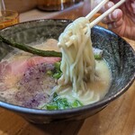Menya Sen - 麺アップ