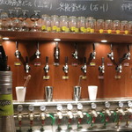 CRAFT BEER MARKET - 壁中のビアサーバーコックが楽しすぎる！