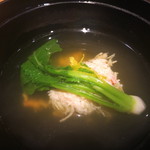 日本料理 みや  - 25年11月　椀　境港松葉蟹真薯
