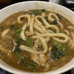 Koko Ichibanya - 出汁がしっかり効いていて美味しいカレーうどんだった。ほうれん草もいい！