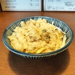 仙台中華そば 銘店嘉一 - アサリご飯