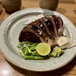 寿司処 すず木 - 鰹のタタキ