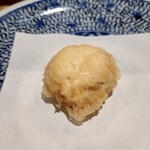 天ぷら浅沼 - マッシュルーム、まるで小籠包、半端ない瑞々しさ