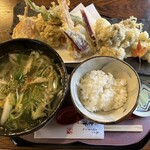 金澤さぬき - 能登牡蠣の天ぷらうどん
