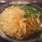 讃岐製麺 - かけうどん（小）です。安いです。