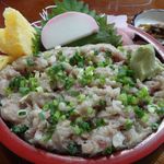 相浜亭 - アジのなめろう丼　\600