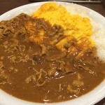 CoCo壱番屋 熊本東バイパス店 - 豚しゃぶカレー。スクランブルエッグミックス。500g。