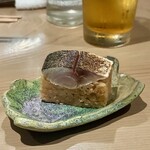 酒肴あおもん - 2023.10.  極上炙り鯖寿司