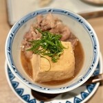 酒肴あおもん - 2023.10.  黒毛和牛の肉豆腐
