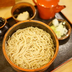 信州蕎麦の草笛 - くるみ蕎麦 (￥1,200)