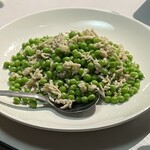 人和園雲南菜 - 鶏絲炒甜豆