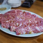 炭火焼肉ホルモンさわいし - 追いハラミ