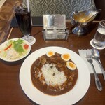 珈琲茶館 集 - 料理写真:カレーライスセット