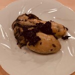 鮨桂太 - 牡蠣と海苔の山椒オイル和え