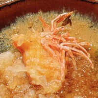 江戸前晋作 - 天つゆに浮かぶ車海老のカシラ