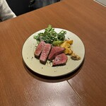 ikor - 山口県産　見蘭牛　ウチモモの藁焼きステーキ