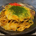 広島風お好み焼 もみじ屋 - もみじ屋(キムチ焼ウドン)