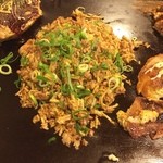 お好み焼きつくし - 夕食はお好み焼き