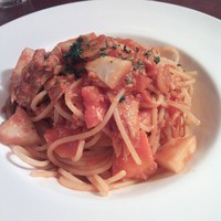 モリス - パスタランチのツナと根菜のトマトソース