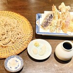 Teuchi Soba Ginnan - 海老天せいろ