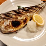 くぼ田 - アジの塩焼き