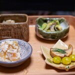 よし町 - 2023.11 前菜の盛り合わせ