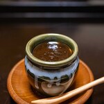 よし町 - 2023.11 半熟奥久慈玉子の香茸餡