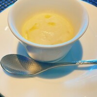 スカイツリービューレストラン 簾 - さつまいものエスプーマ
